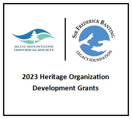 2023 Heritage Organization Development Grants